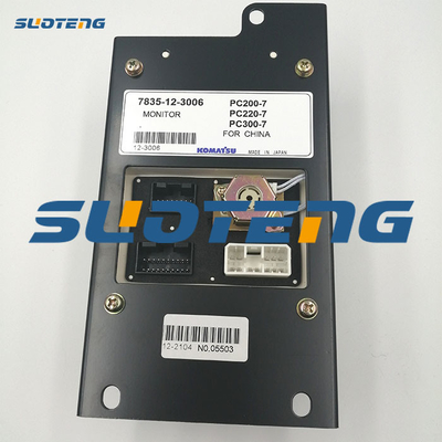 7835-12-3006 máquina escavadora 7835123006 de Display Panel For PC200-7 PC300-7 da máquina escavadora