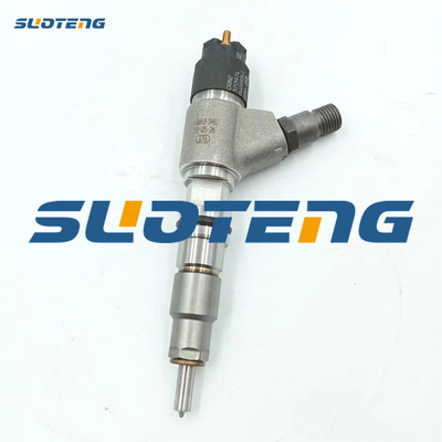 0445120347 injetor de combustível do trilho do motor C7.1 Conmon de  320D2 da máquina escavadora
