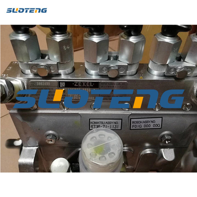 6736-71-1131 S6D102 máquina escavadora Hydraulic Pump For PC220-6