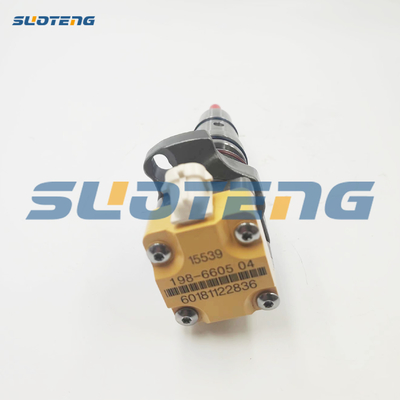 198-6605 1986605 Injetor de combustível para motores de escavadeiras 3126B 3126E C7 Partes