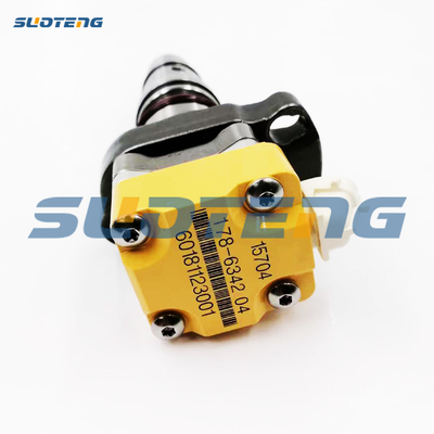 178-6342 1786342 Injetor de combustível a diesel para motor 3126B 120H Motor Grader