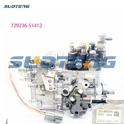 729236-51412 Bomba de injecção de combustível Bomba diesel para motores X3 Partes