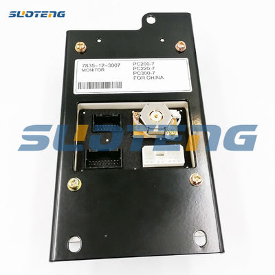 7835-12-3007 Display Panel Monitor 7835123007 para PC360 Partes de escavadeiras