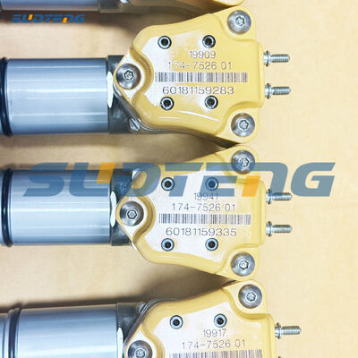 174-7526 1747526 Injetor de combustível Injetor de trilho comum para 3408 Partes de motor