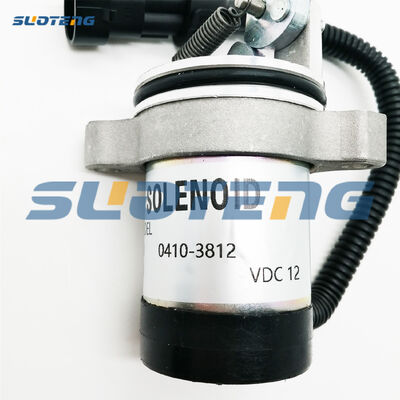 0410-3812 04103812 Válvula solenoide de desligamento do combustível para motor F3L F3M
