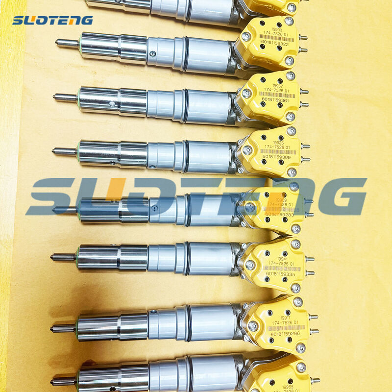 174-7526 1747526 Injetor de combustível Injetor de trilho comum para 3408 Partes de motor